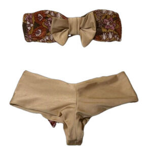 Lolli Bow Bikini Top with Cheeky Bottom XS